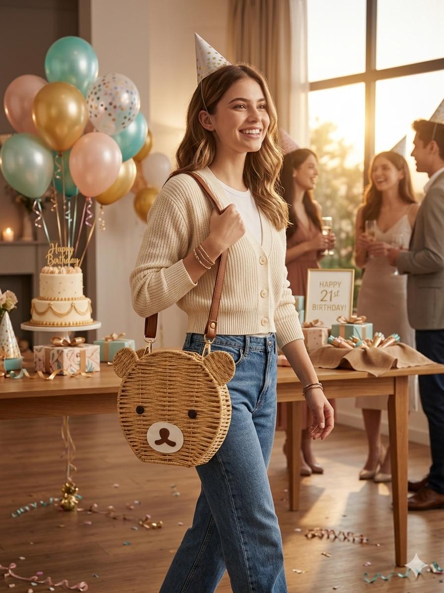 The Bear Artisan Crossbody-Trend Setter Edition