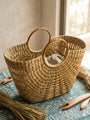 Handcrafted Cane Bag-Sustainable Luxury