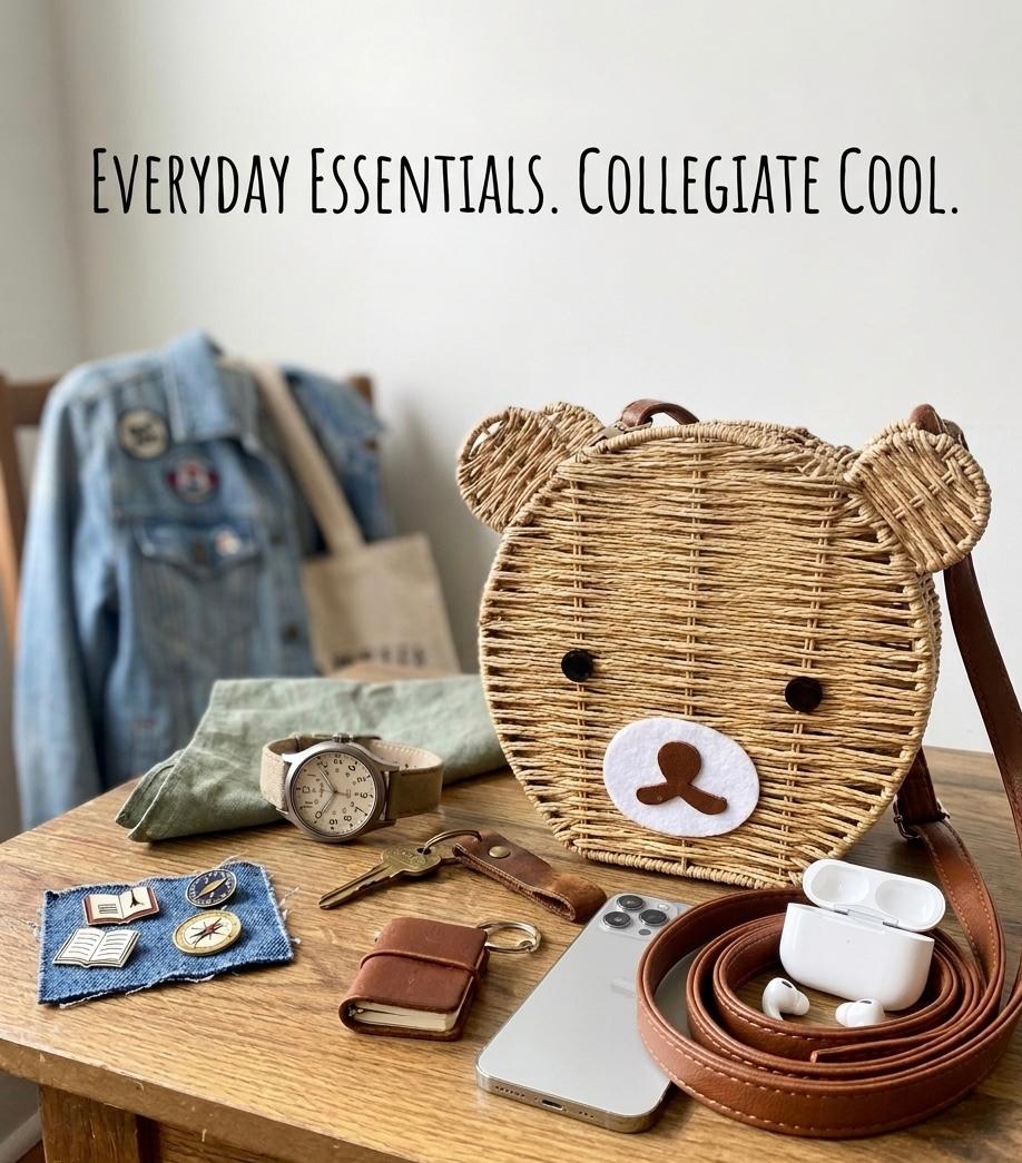 The Bear  Artisan Crossbody-Trend Setter Edition