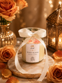 Shaalik Rakhi Gift Box — Handmade Rakhi + Amber Oud Perfume + Rose Candle