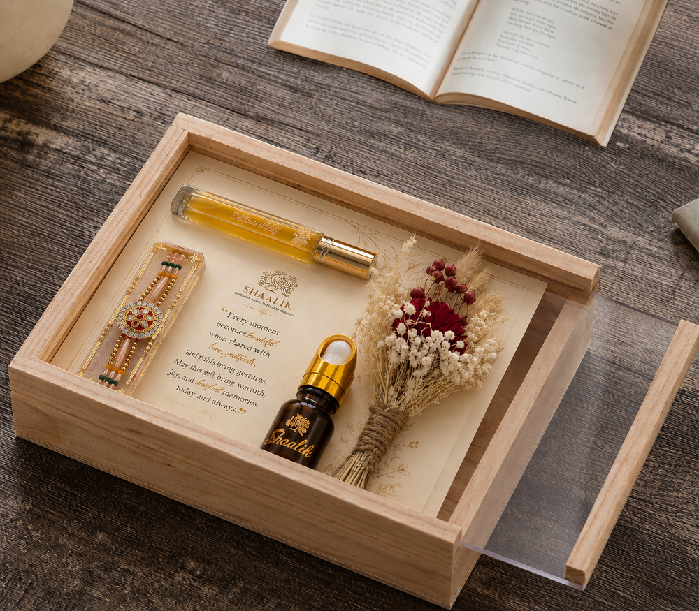 Shaalik Atelier Rakhi Coffret | Premium Rakhi Gift 2026