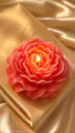 Shaalik soy wax rose candle